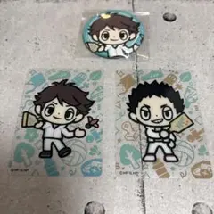 ハイキュー　ジャンプフェスタ2026 クリアカード　缶バッジ　及川徹　岩泉一