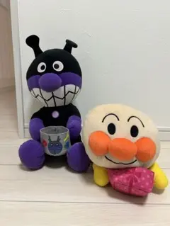 アンパンマン バイキンマン ぬいぐるみセット