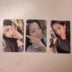 ダヒョン トレカ 3点セット