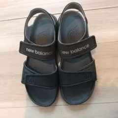 New Balance サンダル 21cm ブラック