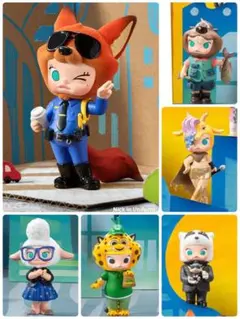 POPMART MOLLY x ズートピア コラボシリーズ　6点セット