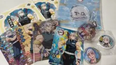 鬼滅の刃　宇髄天元　グッズまとめ売り　トレカ　缶バッジ　シール　キーホルダー