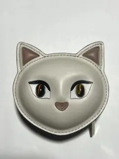 kate spade 猫の顔 コインケース