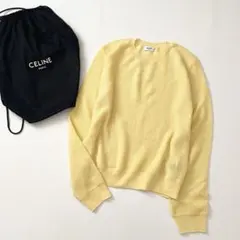 【未使用級】セリーヌ　長袖 ニット セーター　トリオンフ刺繍　現行　25AWのサムネイル