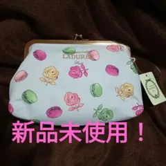 LADUREE マカロンとバラ ポーチ 新品未使用　ラデュレ