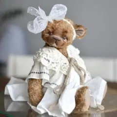 ヴィンテージ 英国テディベア作家 スー￼•クインの作品￼ Sleepy