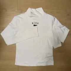NIKE ホワイト タートルネック Tシャツ S