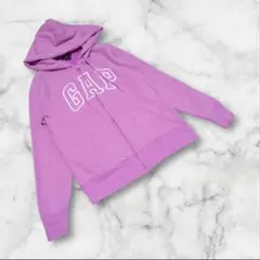 【ギャップ】GAP（S）ジップアップパーカー 裏起毛 コットン ロゴ