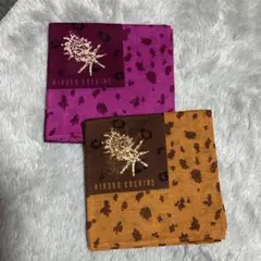 HIROKO KOSHINO ハンカチ 2枚セットのサムネイル