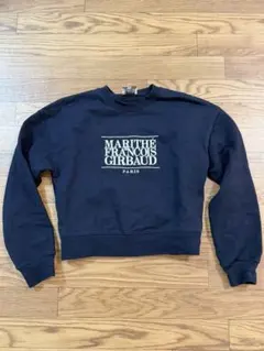 MARITHÉ FRANÇOIS GIRBAUD クロップドスウェット