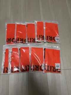 新品　サッカー　フットサル　練習用　ビブス 10セット　オレンジ　ニューバランス 新品 サッカー フットサル 練習用 ビブス 10セット オレンジ