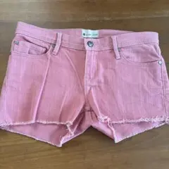ROXY デニム ショートパンツ ピンク 5インチのサムネイル