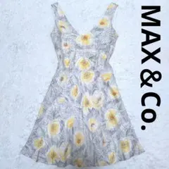 新品✬MAX＆Co.　マックスアンドコー　上品で華やかなワンピースのサムネイル