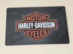 HARLEY-DAVIDSON ブリキ看板 インテリア
