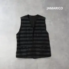 JAMARICO / コットン リネン フック デザイン ジレ ベスト 麻のサムネイル