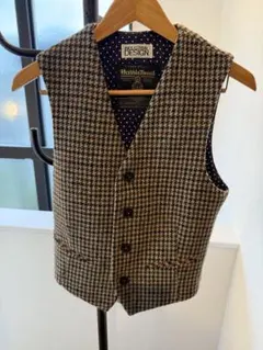 TAKE&SONS GAME VEST カスケット ハリスツイード - メルカリ