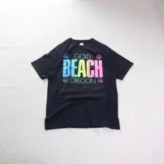 ネ*店様 90s USA製 XL Vintage ブラック Tシャツ シングルス
