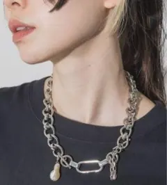 【JEANASIS】Stylish chainネックレス シルバー