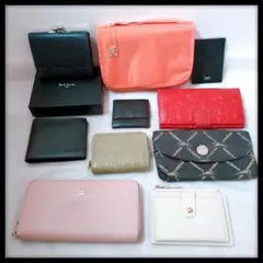 【10点まとめ売り】フルラ、ポールスミス、コーチ、ロンシャン、タケオキクチ