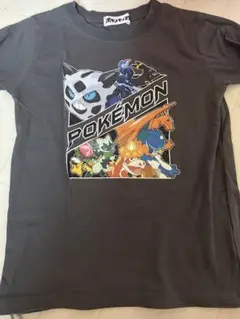 ポケモン Tシャツ サイズ130 グレー