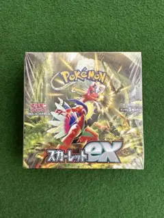 スカーレット ex BOX 未開封 シュリンク付 ポケモンカード - メルカリ
