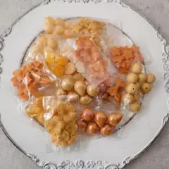 ビーズおまとめ売り　オレンジ系