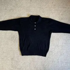 ニットポロシャツ 長袖 古着 vintage y2k 90s 00s