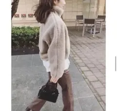 お値下げ　新品未使用　Uniqlo U フリースジャケット ベージュ