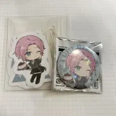 夕陽リリ　缶バッチ　ハピトリ