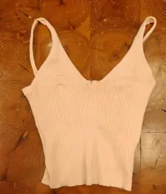 CRL ノースリーブ　ニット　キャミソール 　Мサイズ