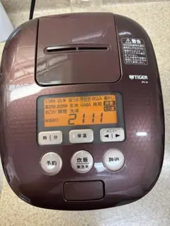 TIGER 圧力IH炊飯ジャー JPB-A100 グロスレッド - メルカリ