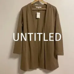 UNTITLED ノーカラージャケット