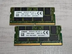 Transcend DDR4 3200 16GB メモリ 2枚セット - メルカリ