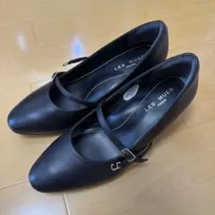 AOKI アオキ レミュー 2WAY ストラップパンプス 黒のサムネイル