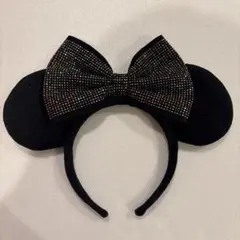 ミニー耳カチューシャ ビジュー付き