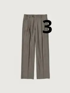 26AW SUPER LIGHT WOOL TWO-TUCK SLACKSのサムネイル
