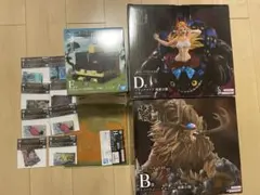 ワンピース　一番くじ　フィギュチョッパー　ブラックマリア　カク　タオル