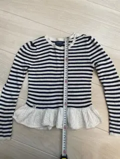 ラルフローレン　ストライプ 長袖カットソー　セーター　トレーナー　120