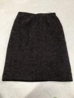 z-972 HANNE MORI ダークブラウン タイトスカート
