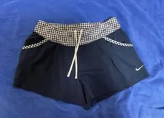 NIKE テニスショートパンツ ネイビー ギンガムチェック Mのサムネイル