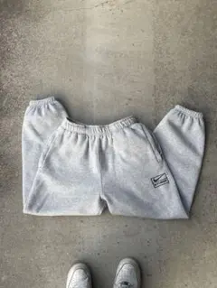 Stussy Nike コラボ スウェットパンツ　グレー