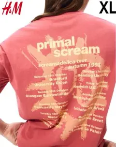 新品 H&M × primal scream コラボ バンドTシャツ XLのサムネイル
