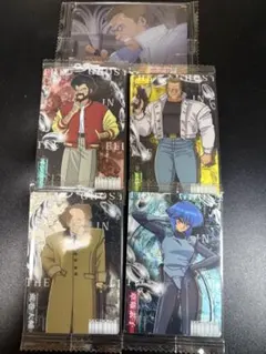 攻殻機動隊ウエハースカード 5点