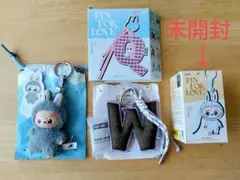 POP MART PIN FOR LOVE イニシャルラブブ【W】【C】