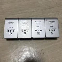 現状品　Panasonic HD-PLC アダプタ 4個セット！のサムネイル