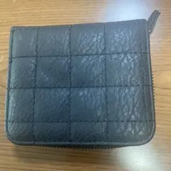 二つ折り財布ブラックのサムネイル