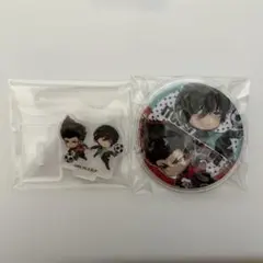 ブルーロック　馬狼照英　糸師凛　缶バッチ　アクスタ　セット