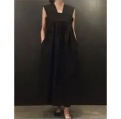東原亜希着♡BLAMINK ブラミンク コットン切り替え　ワンピース　ブラウスのサムネイル