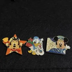 ディズニー ピンバッジ 3個セット
