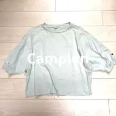 【Campion】刺繍付き ドルマンスリーブカットソー ティーシャツ